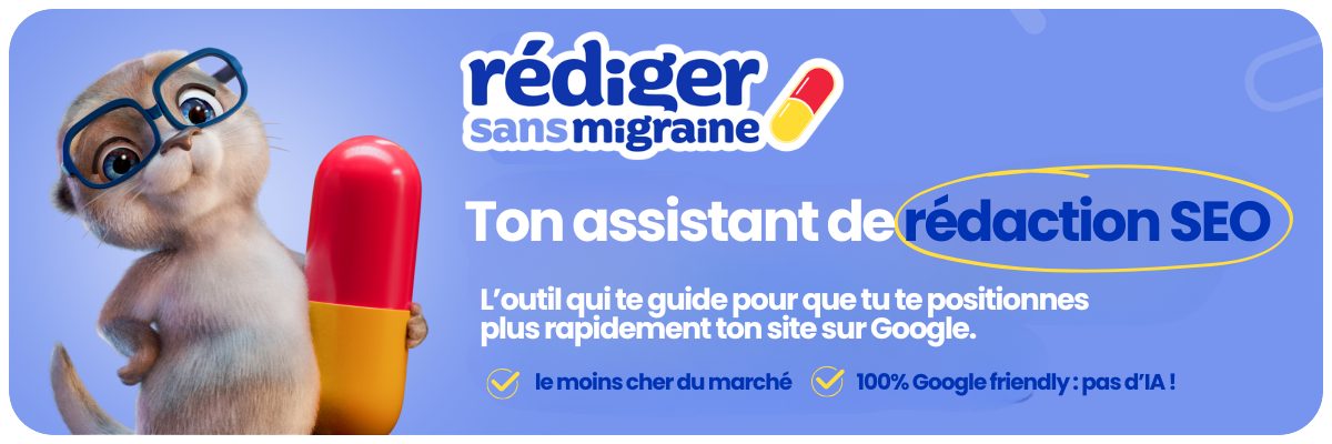 Bannière Rédiger Sans Migraine