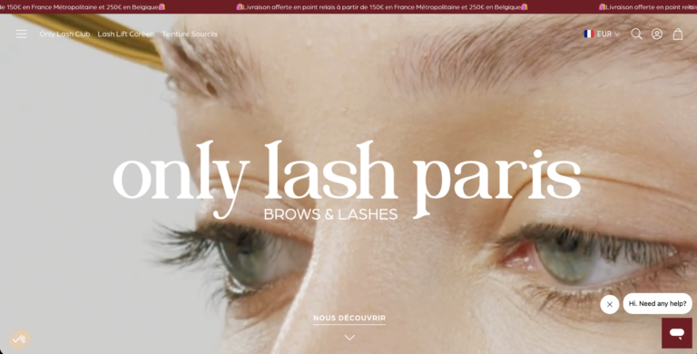 OnLy Lash Paris - Cas client